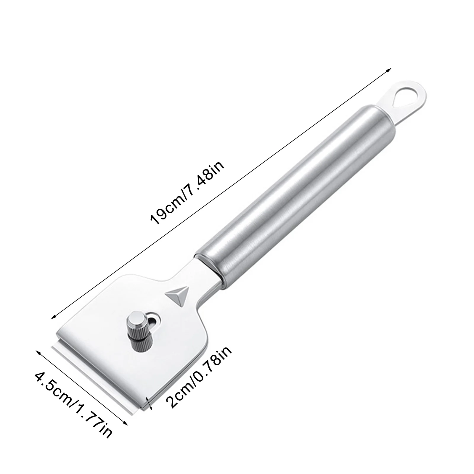 Razor Blade Scraper Safety Razor Blade Scraper Cooktop Cleaning Scrapers With 4 Replacement Blades For Removing Labels Stickers