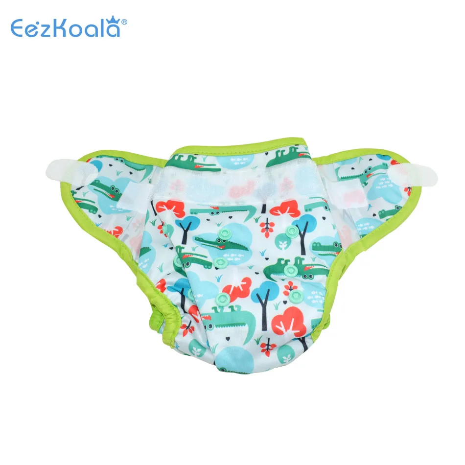 Waterproof Cloth Diapers EezKoala Eco-friendly Cloth Diaper Cover Baby Washable Diaper Waterproof Baby Nappy Reusable Adjustable Pocket Hook&Loop