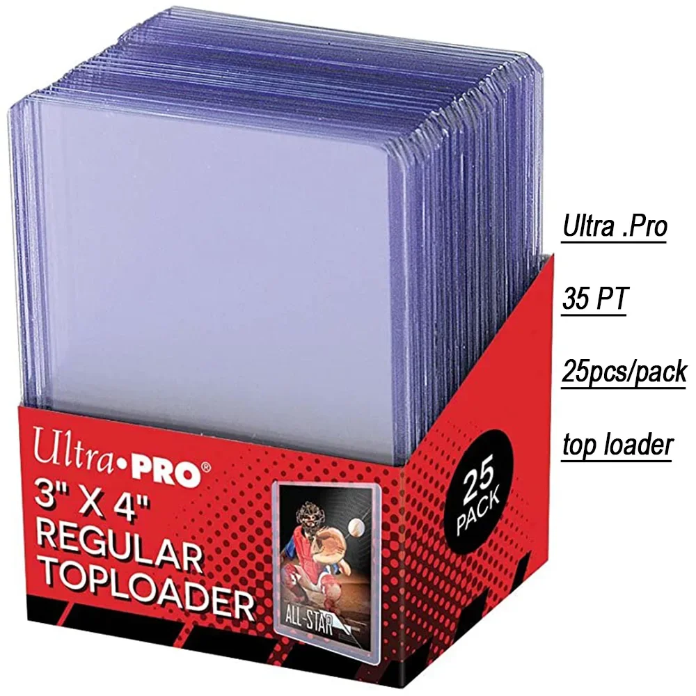 Ultra Pro35/55/75/100/130/180 PT Trading Cards Thick Top Loaders