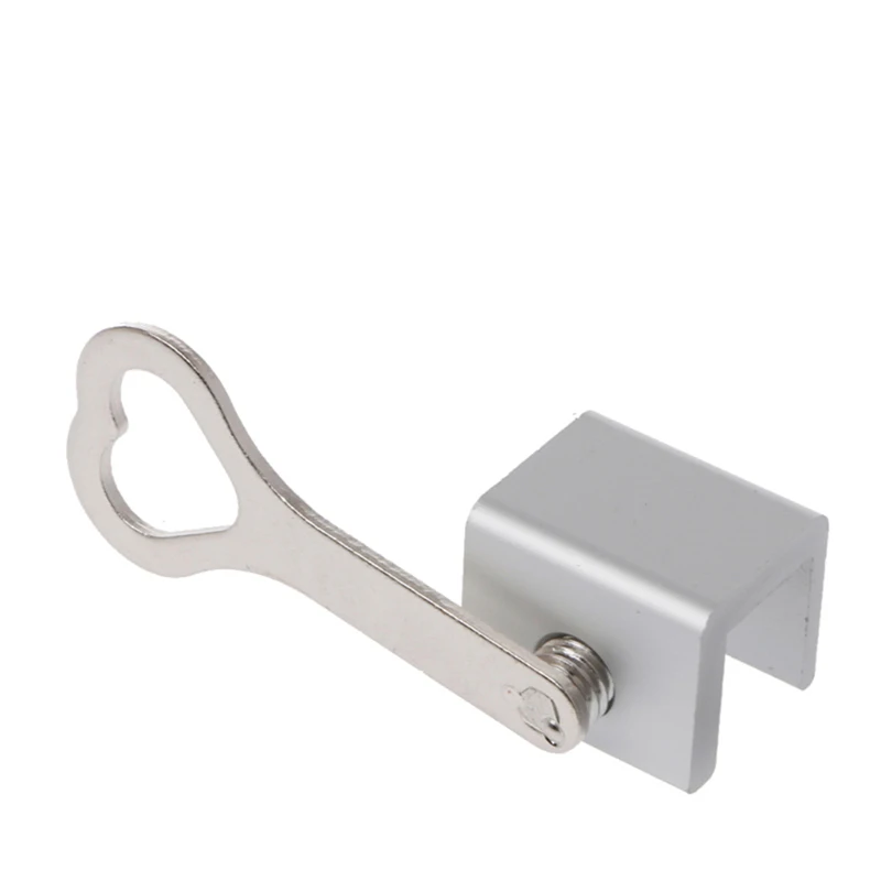 1/10 Child Protection Baby Safety Adjustable Sliding Window Locks Stop Aluminum Alloy Security Lock With Keys Safety Window Lock