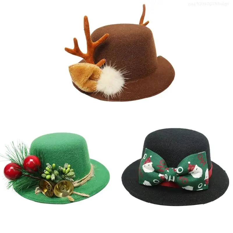 Retro Fisherman Hat Simple Hat Xmas Top Outdoor Thermal All-match Male Female for Halloween Christmas Party F1FB