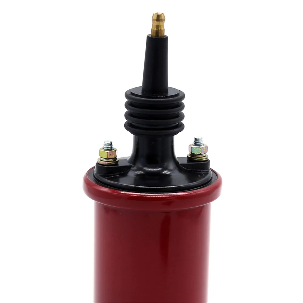 Universal Tower High Output Coil 45000 Volts Red Blaster 3 Ignition Coil 1pc MSD8223 For An Oil-filled Metal Canister Car Parts