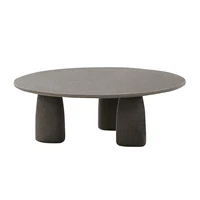 Table d'appoint en ciment nar, table basse en béton, simple, moderne, designer, patio extérieur, Wine--Sabi 6