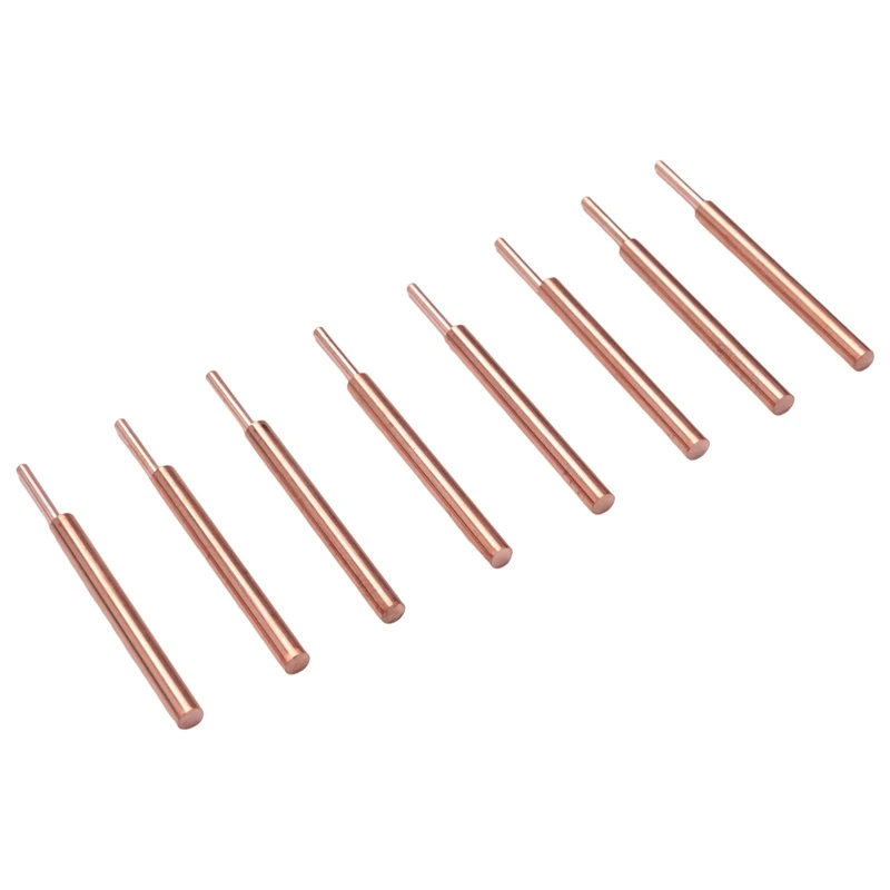 Welding Needle Aluminum Oxide 3mm Eccentric Rod Welding Machine Pen Brazing Battery Nickel Plate 8PCS