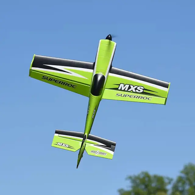 FMS Model Airplane 1100mm MXS V2 Upgraded Version Stunt 3D Sports Machine Electric Remote Control Airplane Model Fixed Wing. 3