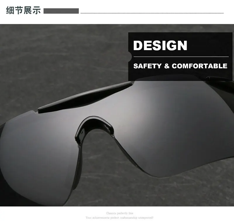 Sports Men Sunglasses Road Bicycle Glasses Mountain Cycling Riding Protection Goggles Eyewear Mtb Bike Sun Glasses_voghion.com