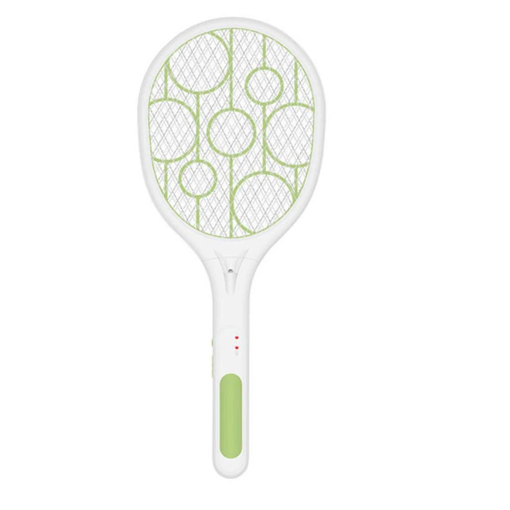 Description Picture 4 of item1/2/3PCS Mosquito Swatter Killer Led Light Tennis Bat Hand-Held Racket Rechargeable Electric Fly Insect Racket Zapper Killer New