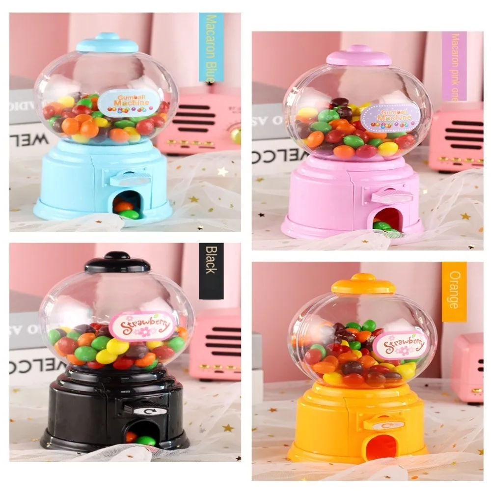 Candy Machine Plastic Candy Machine Cute Candy Dispenser Portable Bank Deposit Box Sweets Machine Nice Gift for Children Home Decor