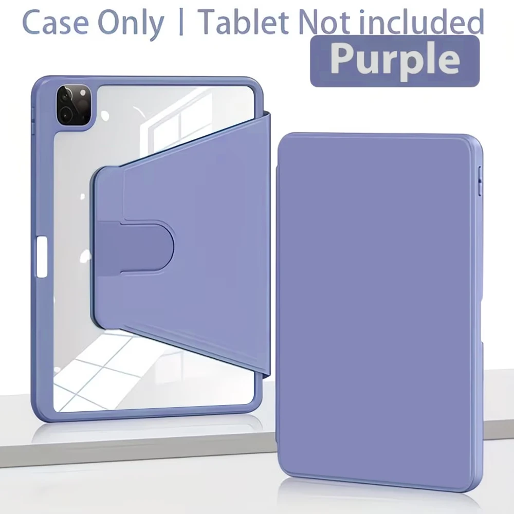 Swiveling 360° Rotation Tablet Cover for iPad Air, iPad, and iPad Pro