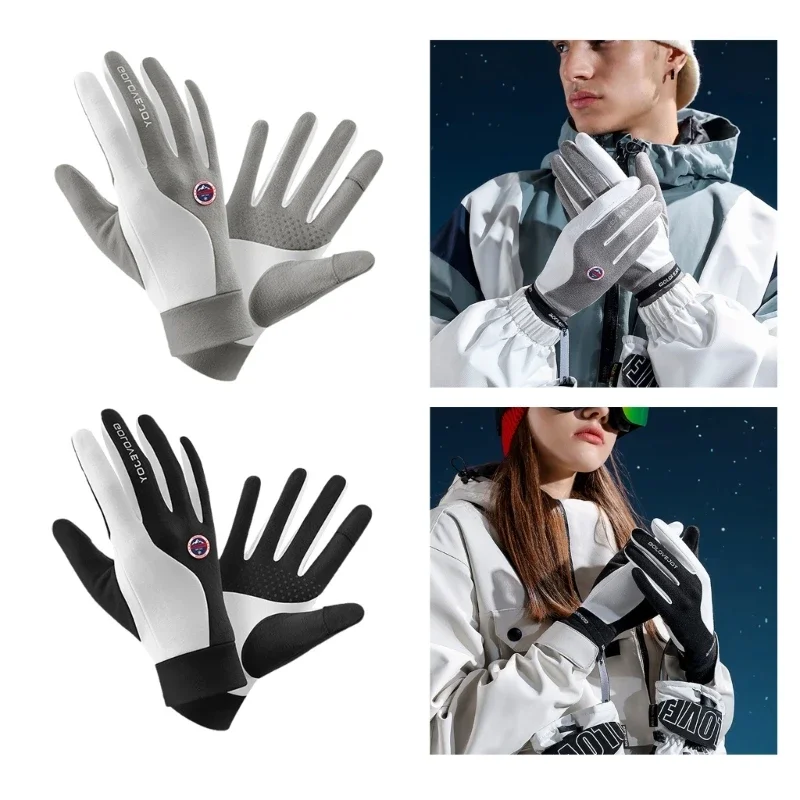 

Ski Gloves Touching Screen Snow Ski Gloves Winter Warm Gloves for Men Women Cold Weather Non-slip Snowboard Gloves