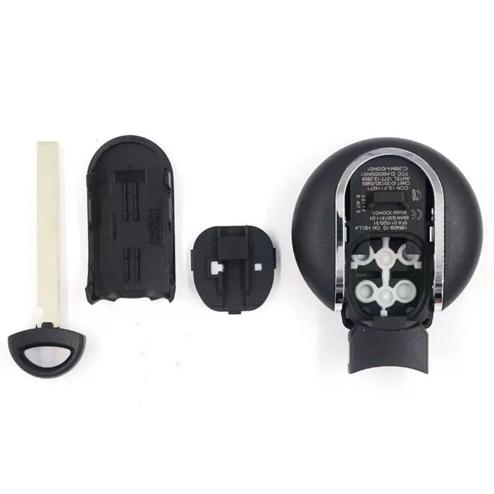 with Key Blade Key Holder 3/4 Buttons Car Key Case Smart Remote for BMW Mini Cooper F54 F55 F56 F57 F60 2015 2016 2017 2018