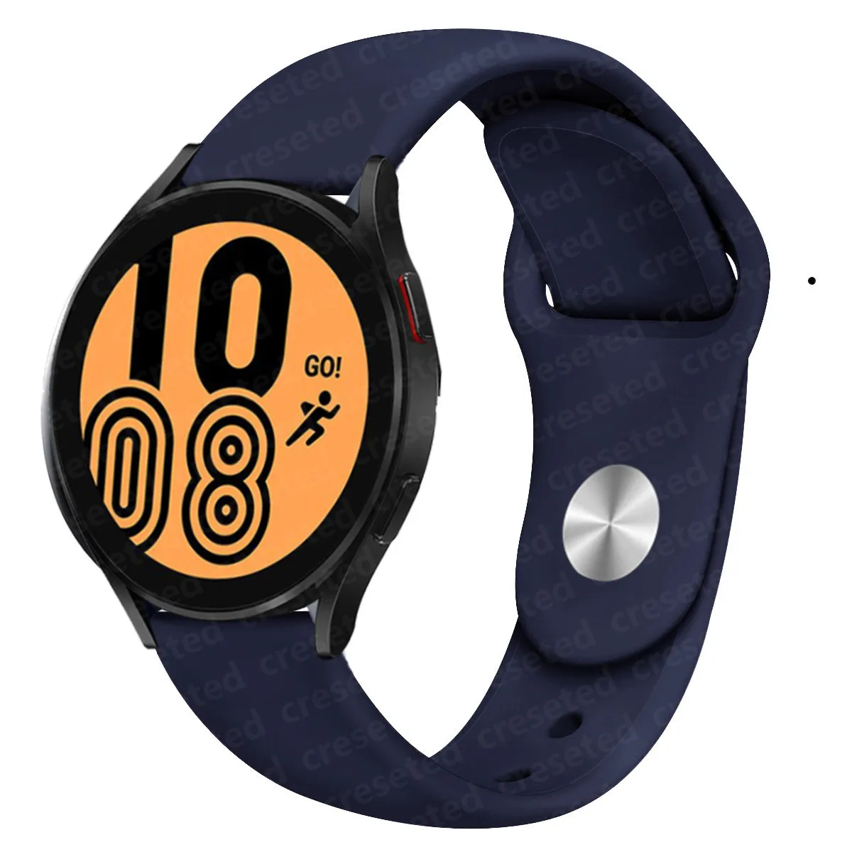 Premium Silicone Watch Band - 20mm/22mm Adjustable Bracelet