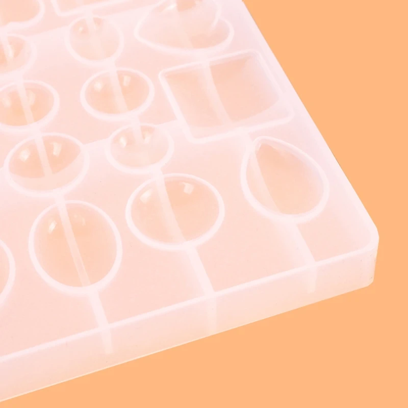 Y4QE DIY Crafts Jewelry Earrings Mould Ornaments Crystal Silicone Mould