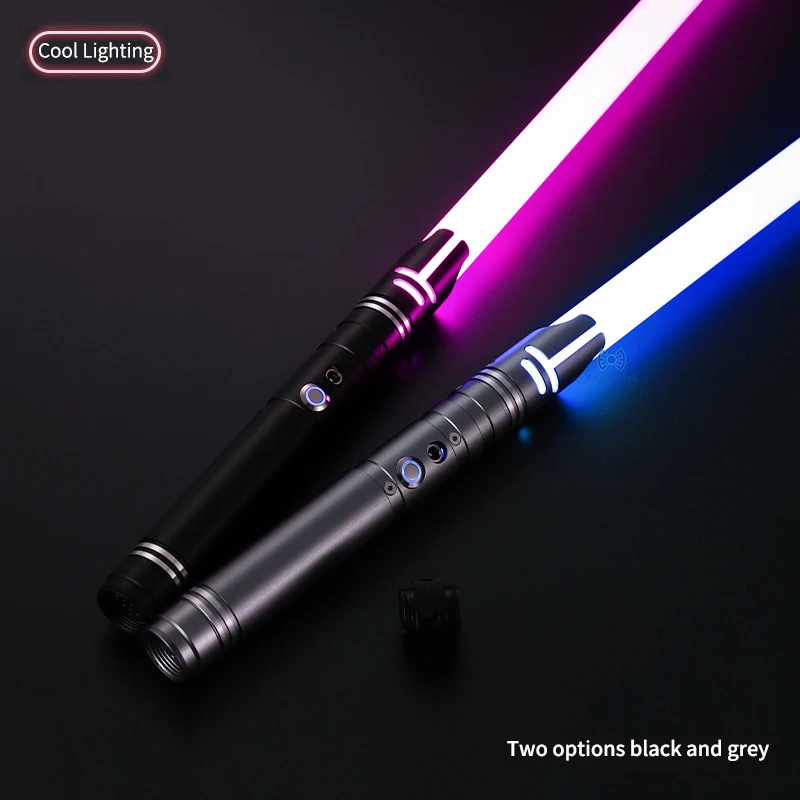 

RGB Lightsaber Metal Handle Laser Sword for Kids Toys Light Saber 14 Colors Change Kids Soundfonts Force FX FOC Blaster Toys