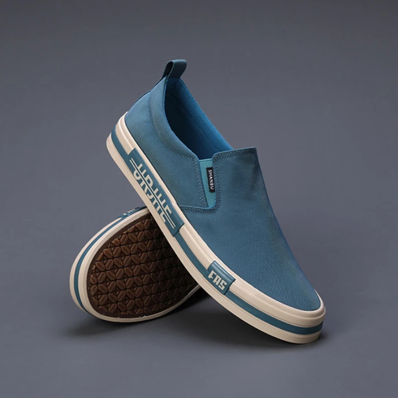 Mens Casual Shoes Ice Silk Cloth Shoes Loafers Sneakers 2024 New Breathable Flat Walking Shoe Classic Vulcanized Shoes for Men 4