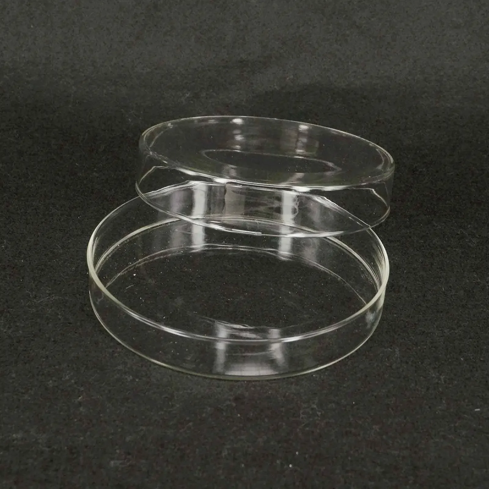 Borosilicate Glass Petri Culture Dish Plate 75mm with cover For Chemistry Laboratory