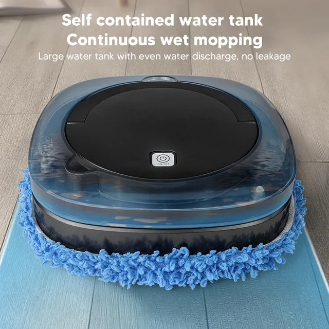 Fully Automatic Floor Mopping Robot Home Intelligent Sweeping Robot Charging Ultra-thin Dry Wet Mop Dual-use Floor Cleaning 2