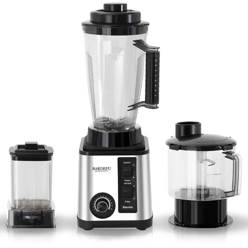 2024 New Fresh Fruit Juice Blender Kitchen Heavy Duty 3L 9500w Silver Crest Commercial Electric Mixer 3 in 1 blender 6