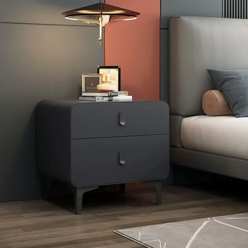 

Bedside Table, Simple Modern Light Luxury Storage Rack, Narrow Edge Creative Internet Celebrity Solid Wood Small Coffee Table