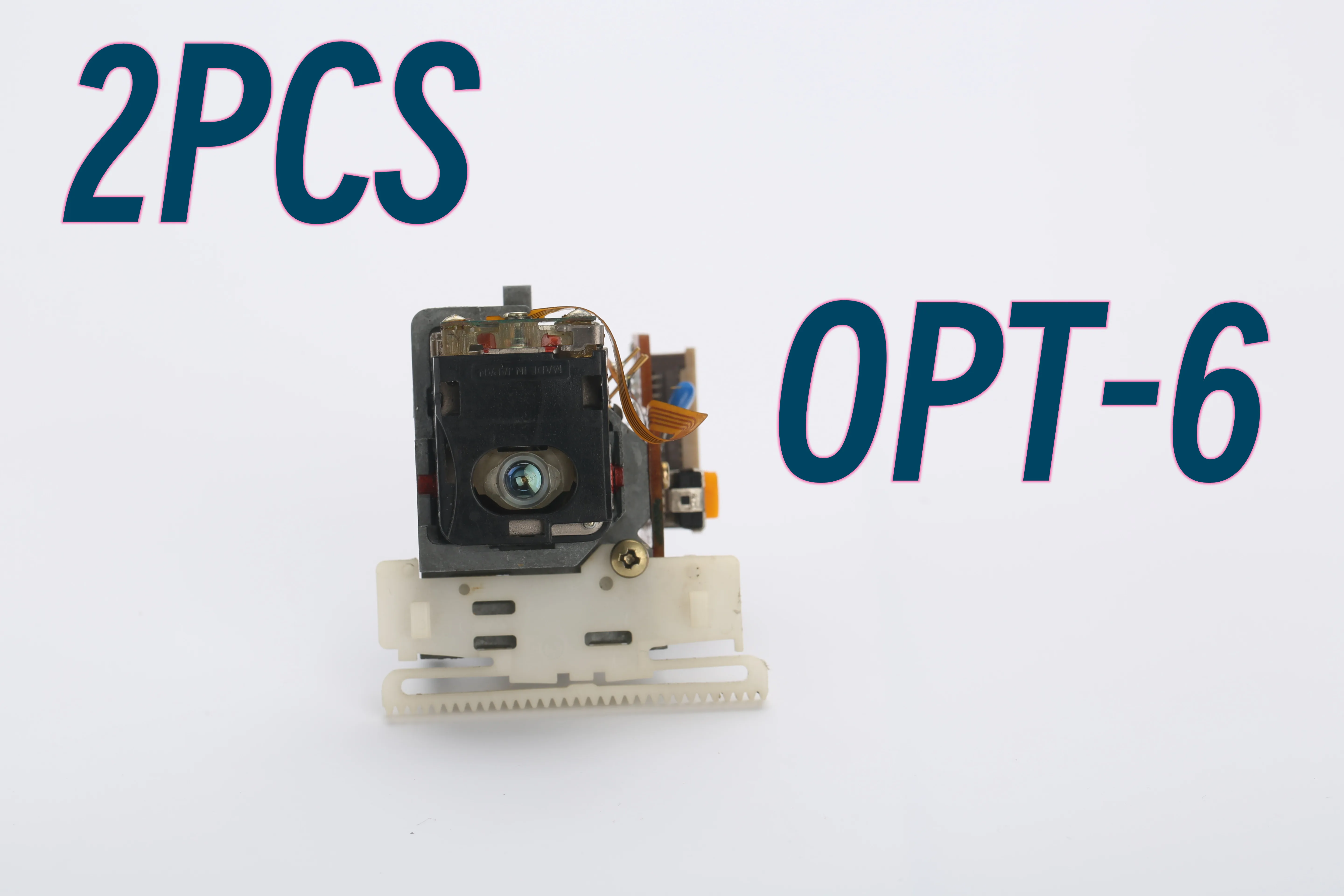 2Pcs/lot OPTIMA-6S OPTIMA-6 OPT-6S OPT-6 JVC-6 OPT6S JVC6 JVC Radio CD Player Laser Lens Optical Pick-ups Bloc Optique