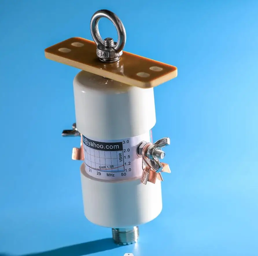 HF Balun 1-50MHz 500Watt HF Balun DIY Waterproof Antenna Balun 1:1 Voltage with UHF Female (SO-239) Connector