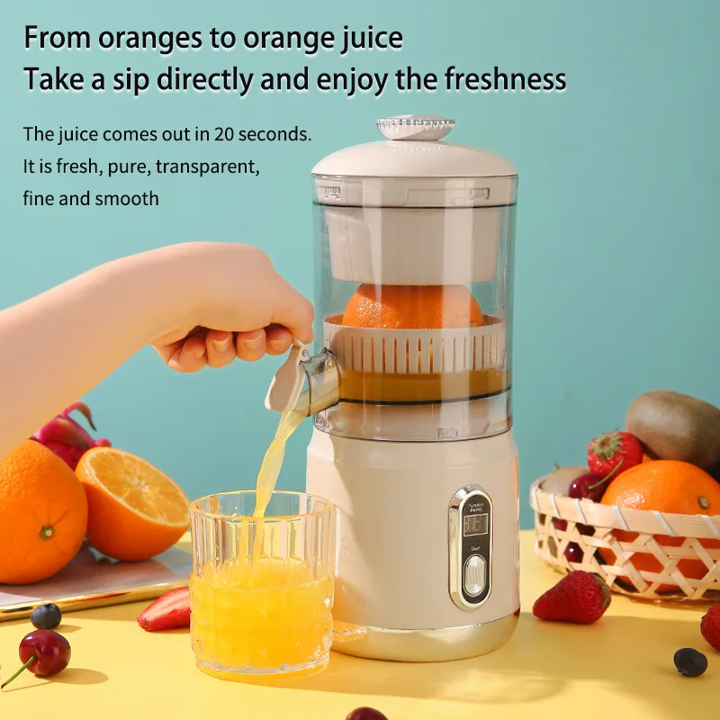 Portable Electric Juicer USB Charging Orange Lemon Fruit Blender Mini Household Wireless Automatic Fresh Citrus Juicer Of Travel 4