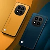 Luxury PU Leather Case For Xiaomi Redmi Note 14 Pro 5G Back Cover Silicone Full Protection Phone Case For Redmi Note14 Pro 14Pro 2