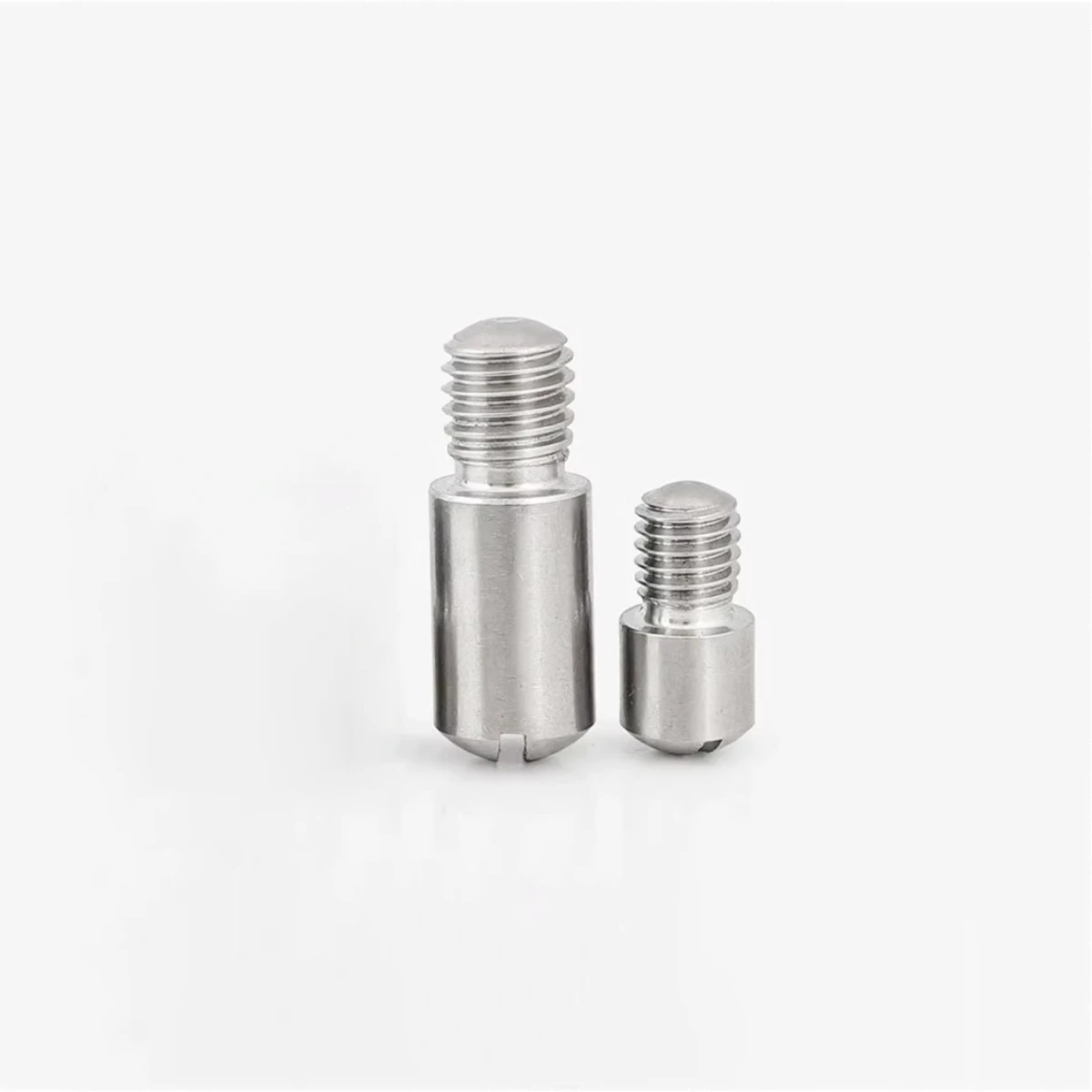 304 Stainless Steel Slotted Dome External Thread Cylindrical Pin Positioning Pin Shaft Fastener M6-M10