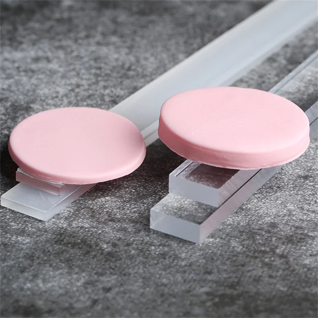 2Db Akril Keksz Gördülőcsapok Mérő Tésztacsíkok Vastagság Egyensúly Vonalzó Süti Simább Konyhai Kiegészítők - Image 3