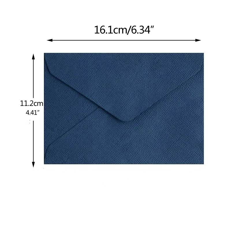 10/20/30pcs C6 Classic Vintage Style Textured Paper Envelopes for Weddings Invitations