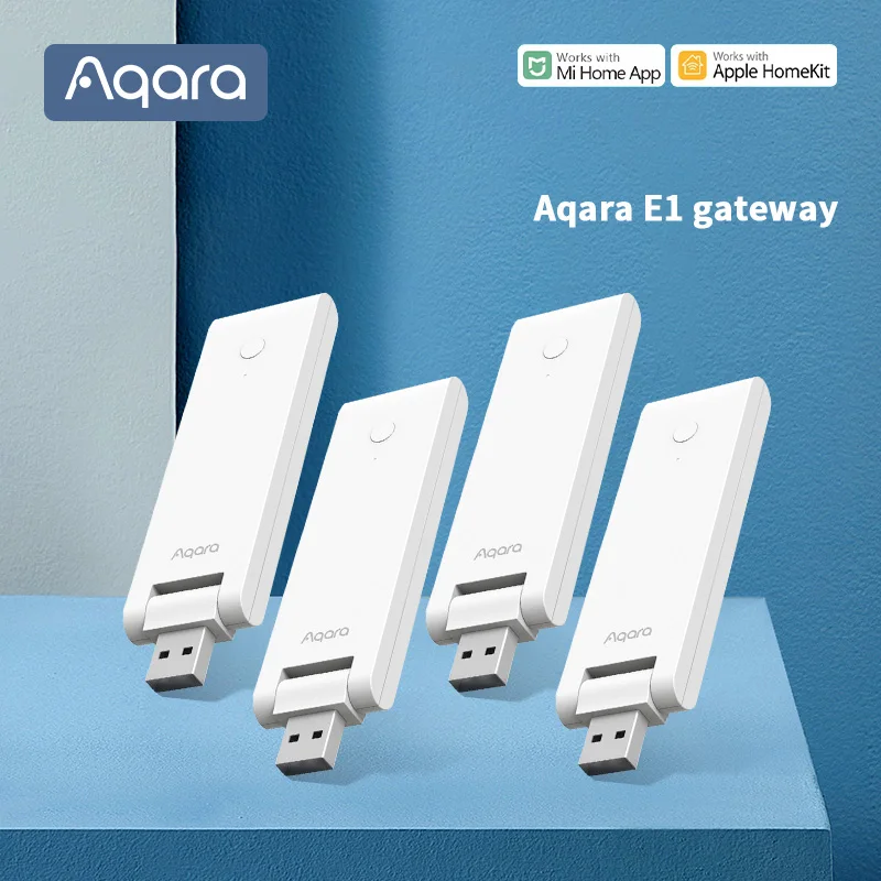 

Модуль управления умным домом Aqara E1 Zigbee, хаб-шлюз с дистанционным управлением, Wi-Fi 3,0, работает с приложением Xiaomi Mijia mi Home HomeKit