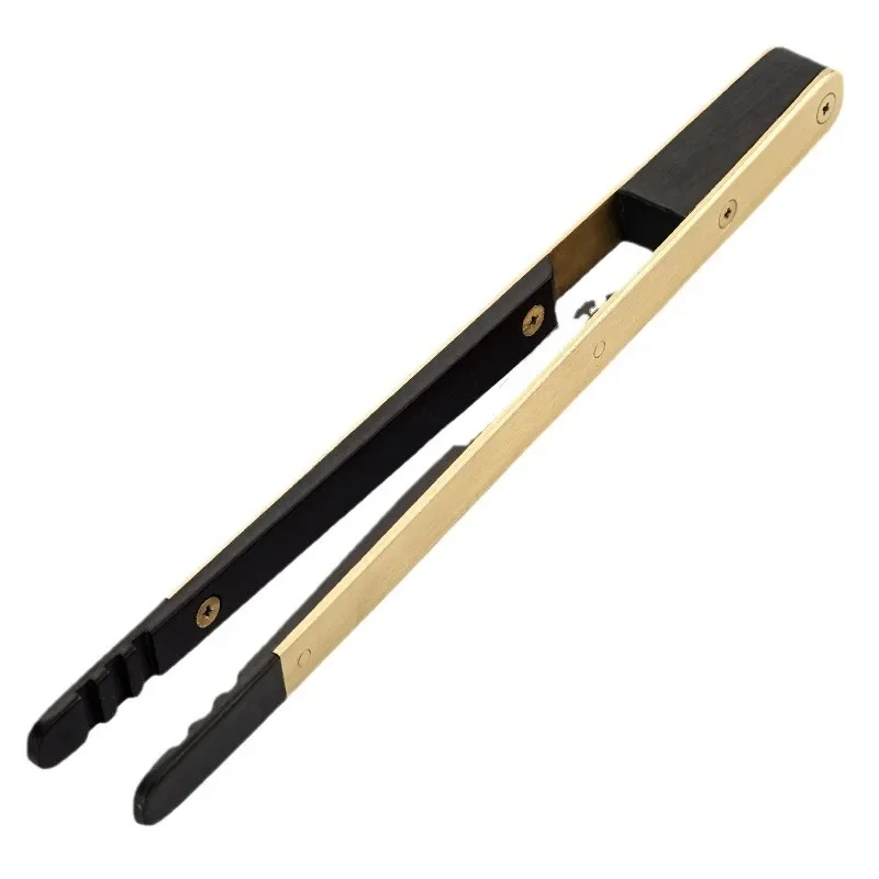 Kung Fu Tea Utensils Bamboo Tweezers Tea Ceremony Six Items Whole Suit Ebony Solid Wood Clip