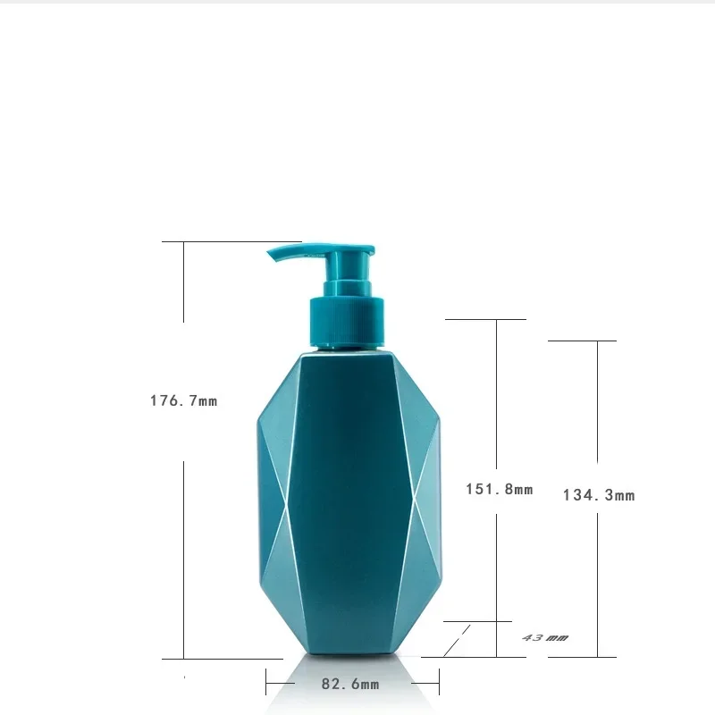 300ml PET Portable Soap Dispensers Creative Shampoo Press Bottle Liquid Shower Gel Refillable Bathroom Jar Household Tool soap dispenser