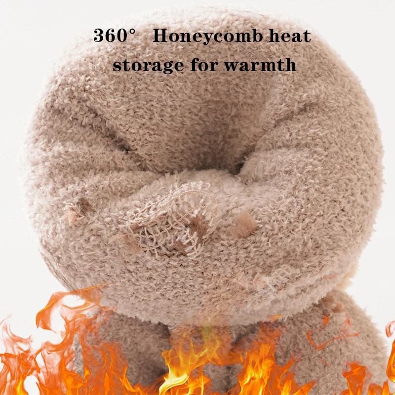 3 زوج/وحدة الوليد جوارب يمكن السير بها على الأرض الشتاء سميكة طفل منتصف جوارب أنبوبية الدافئة العظم فضفاض الكفة الأطفال جوارب داخلية