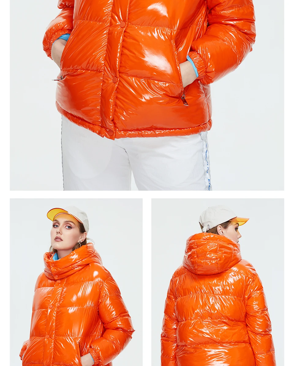 Astrid 2022 Winter Women's Parkas Oversize Thick Cotton warm Jacket Female Coats with Hooded Fashion padded Casual Loose Outwear