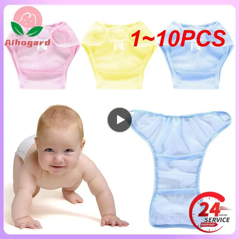 

1~10PCS Pocket Cover Washable Summer Waterproof Reusable Infant Baby Diapers Cloth Nappies Leak-proof Baby Diapers