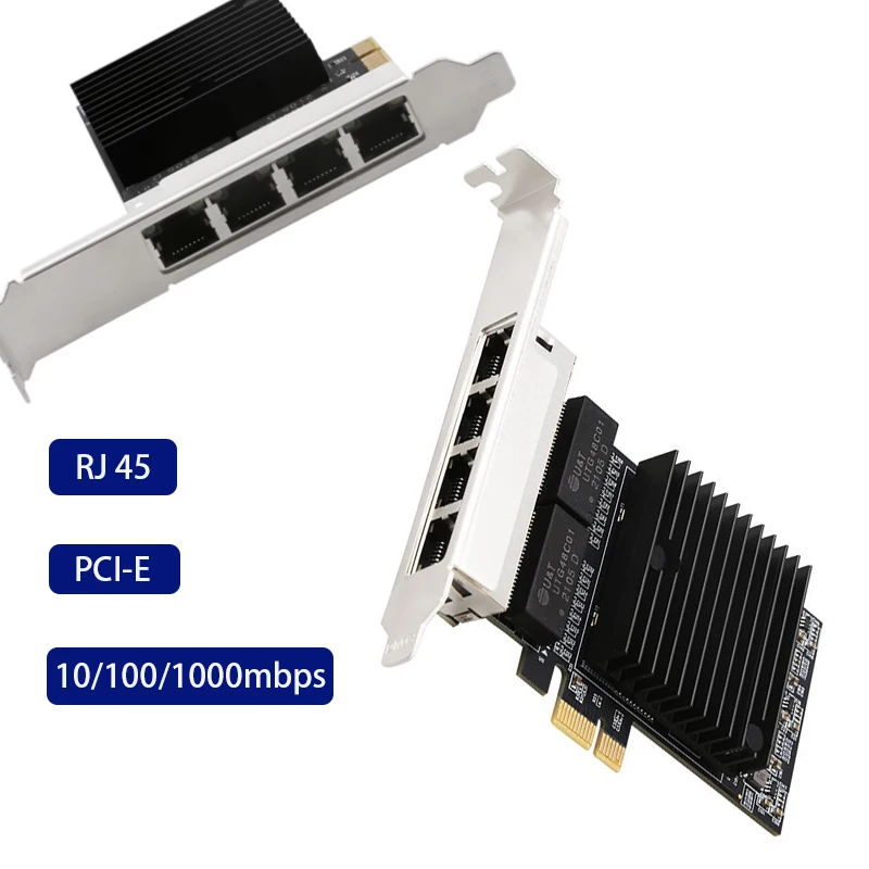 

Gaming adaptive RJ-45 LAN Adapter Intel 82571 chip RJ45 HUB electrical port 10/100/1000mbps PCI-E Gigabit network card Ethernet