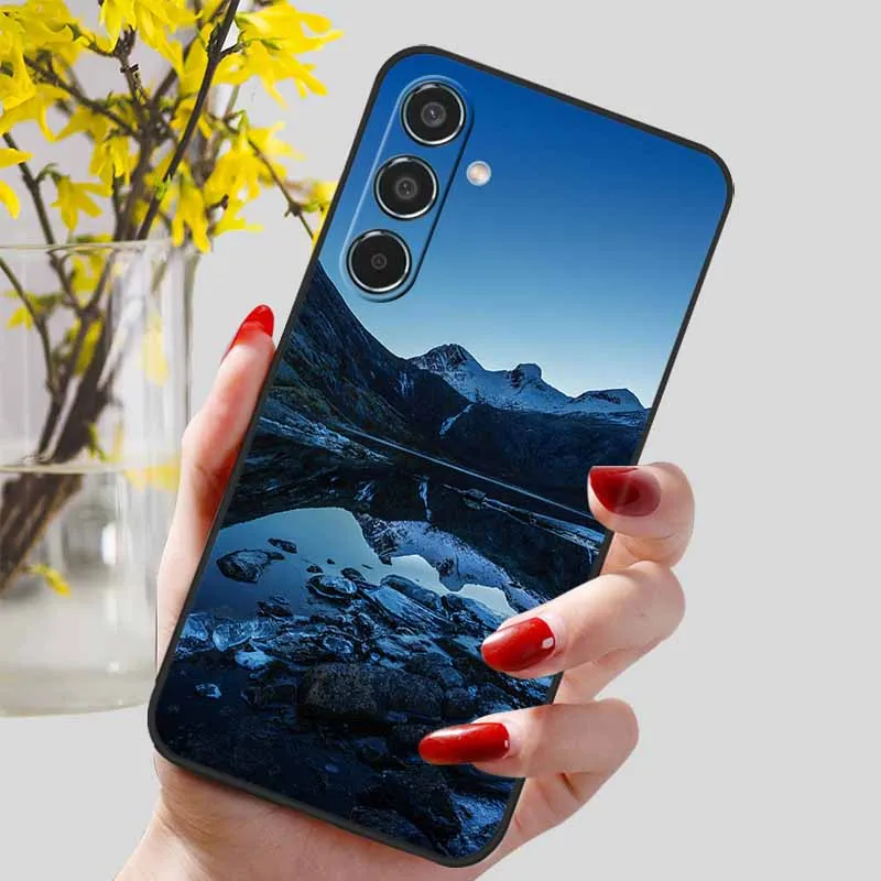 Luxury Floral TPU Silicone Soft Bumper Case - Protective Cover