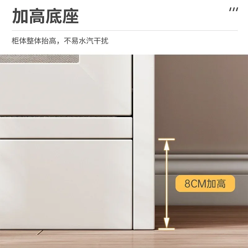 Tall Kitchen Cabinet Console 6 Shelf Sideboards Bookshelf Organizer et Storage Dining Sideboards Szafka Na Buty Furniture