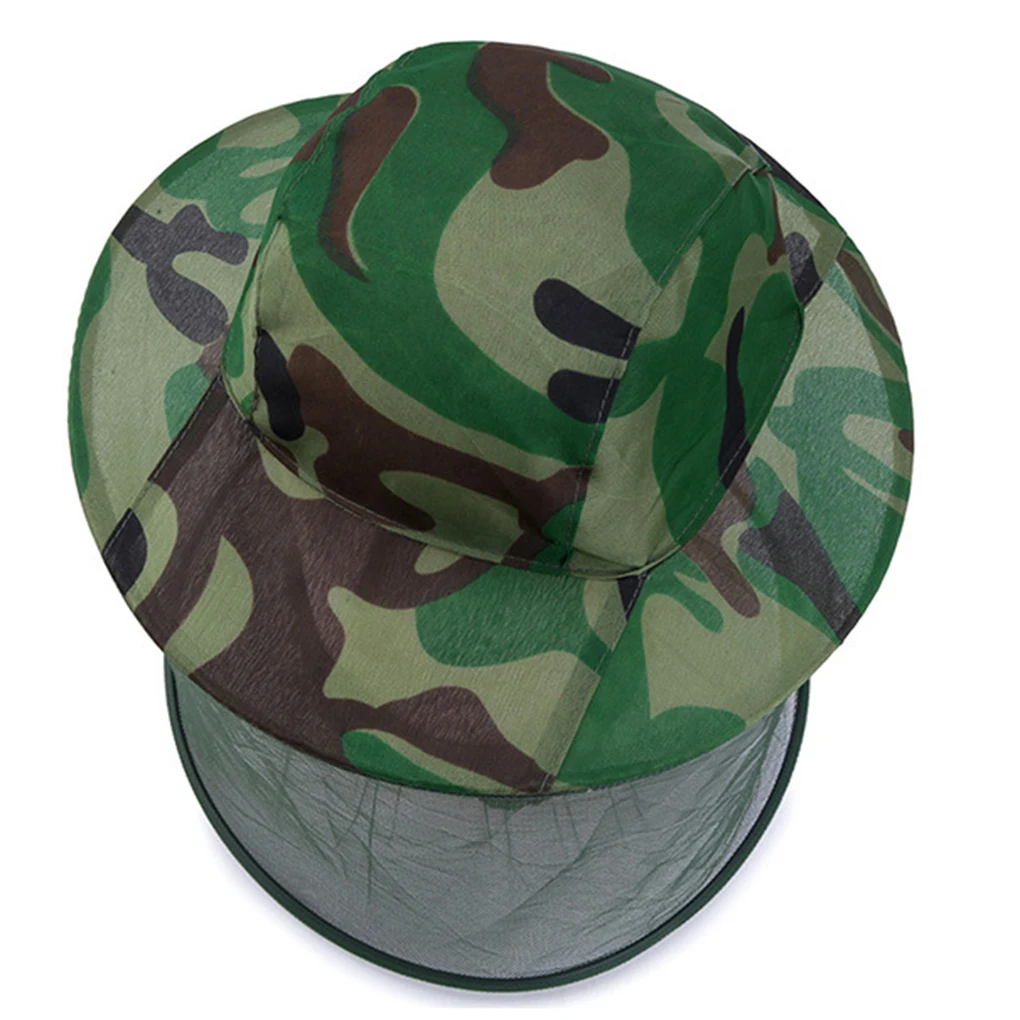 Fishing Hats Anti Mosquito Caps Air-permeable Mesh Anti-bug Headwear For Outdoor Forest Camping