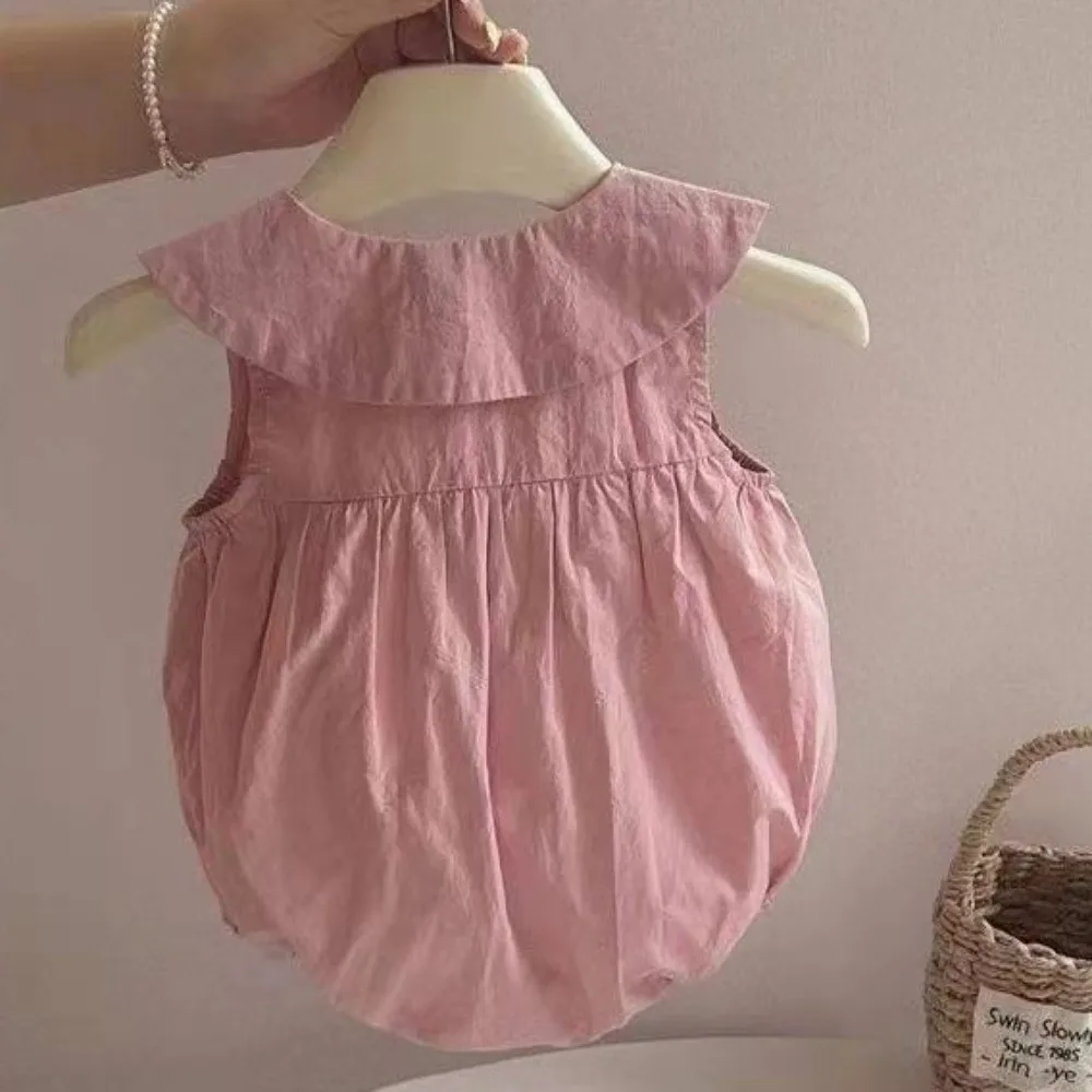 Cute Shorts Climb Bow Baby Romper Casual Outfit Infant Romper Bow Baby Jumpsuit Cotton 0-18 Month Bow Baby Bodysuit Infant Wear