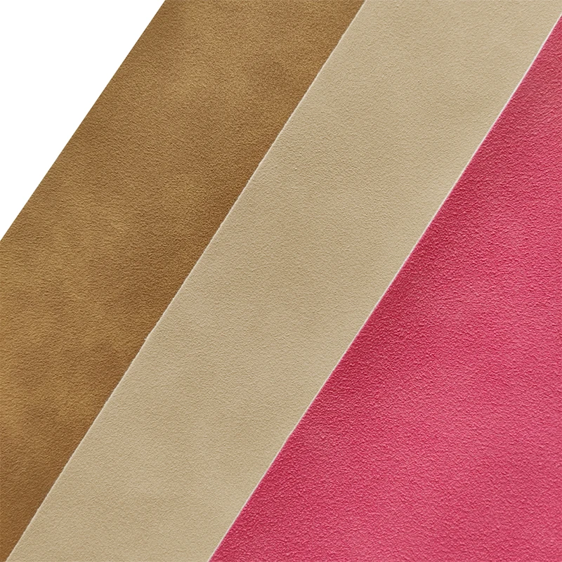 

Lychee Life Faux Suede PU Leather Fabric For Garment Synthetic Leather Fabric DIY Bowknot Bag Sofa Sewing Material 46x135cm