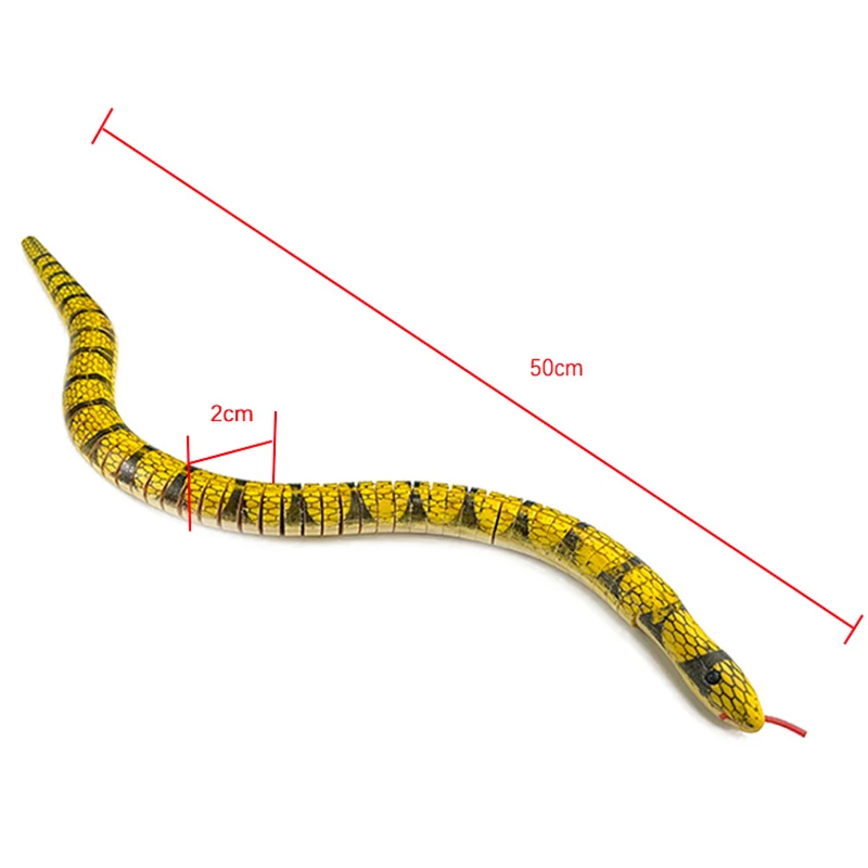 1Pcs Fun Simulation Wooden Small Snakes Flexibility Fake Bendy Snake Toy Novelty Children Trick Toy Kids Party Festival Gift