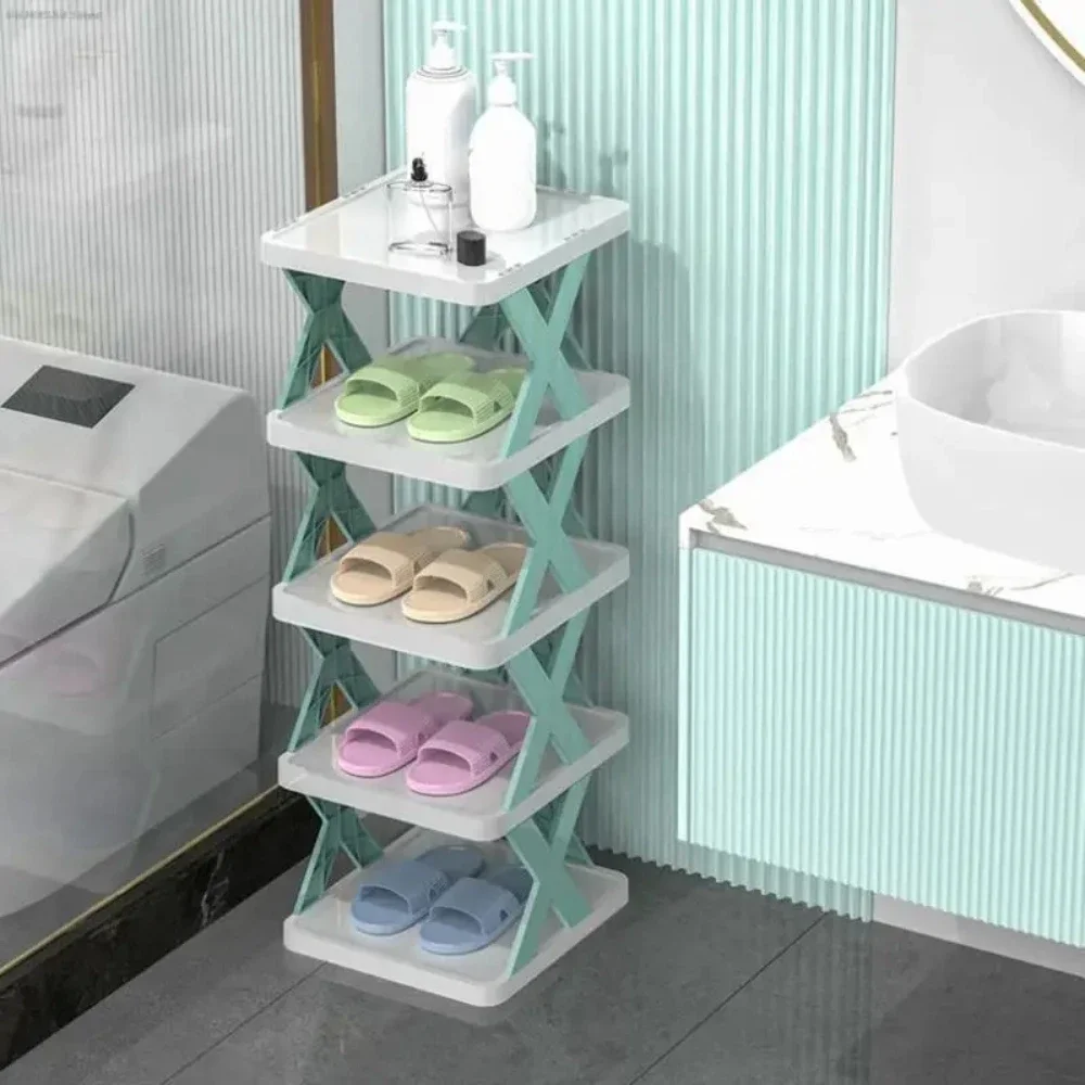 Multi-layer Household Storage Rack Removable Space Saving Shoe Rack_voghion.com