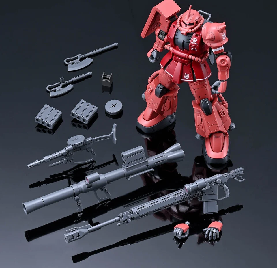 ロボット HG MS-06R-1A ZAKU II HIGH MOBILITY TYPE New Xing Dong HG 1/144 Zaku II MS-06R-1A High Mobility Assembly