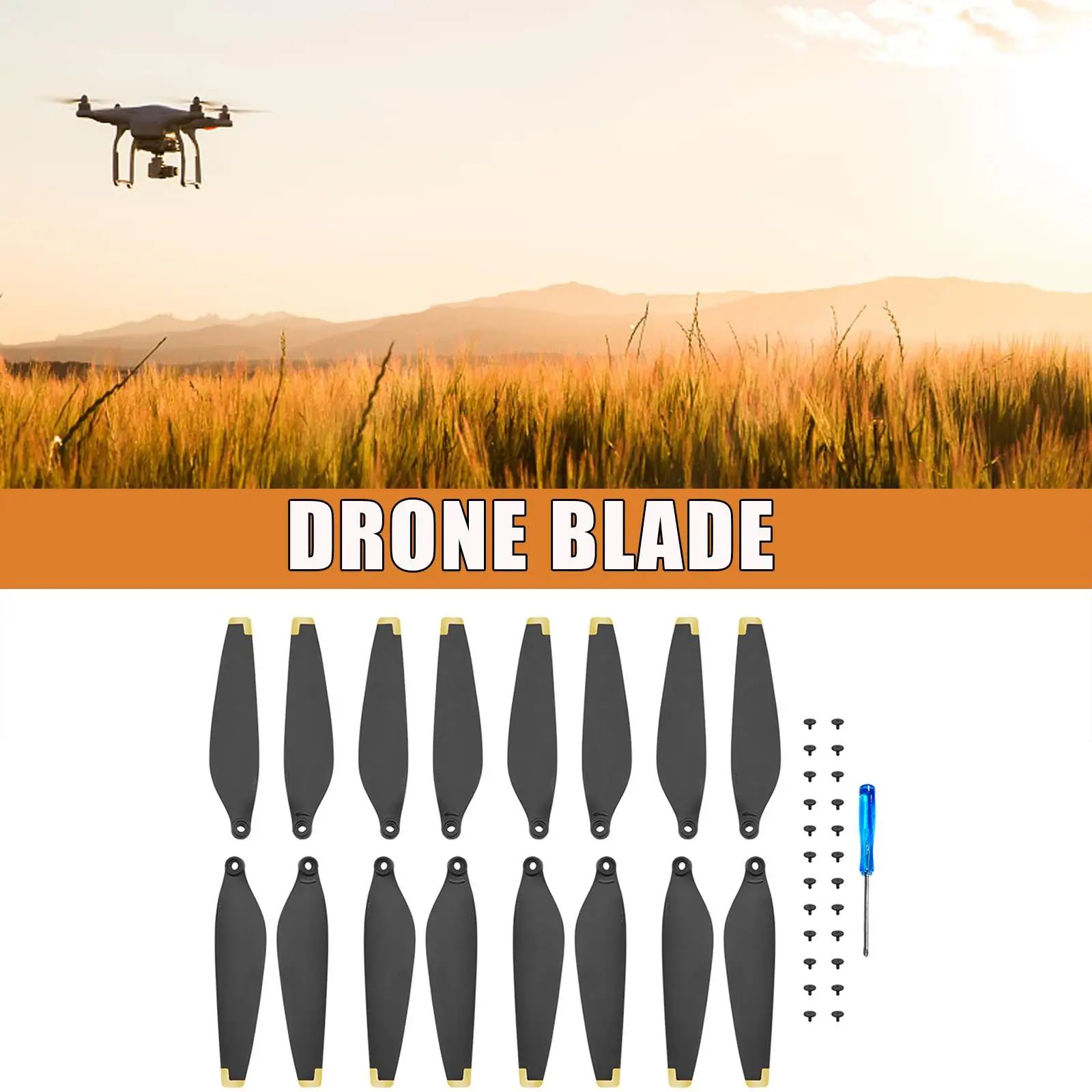1/2/4 Pair 3 Propeller Drone Props Replacement For DJI Mini 3 Pro Drone Light Weight Wing Fans With Screw Accessories Hot drone quadcopter drone accessories