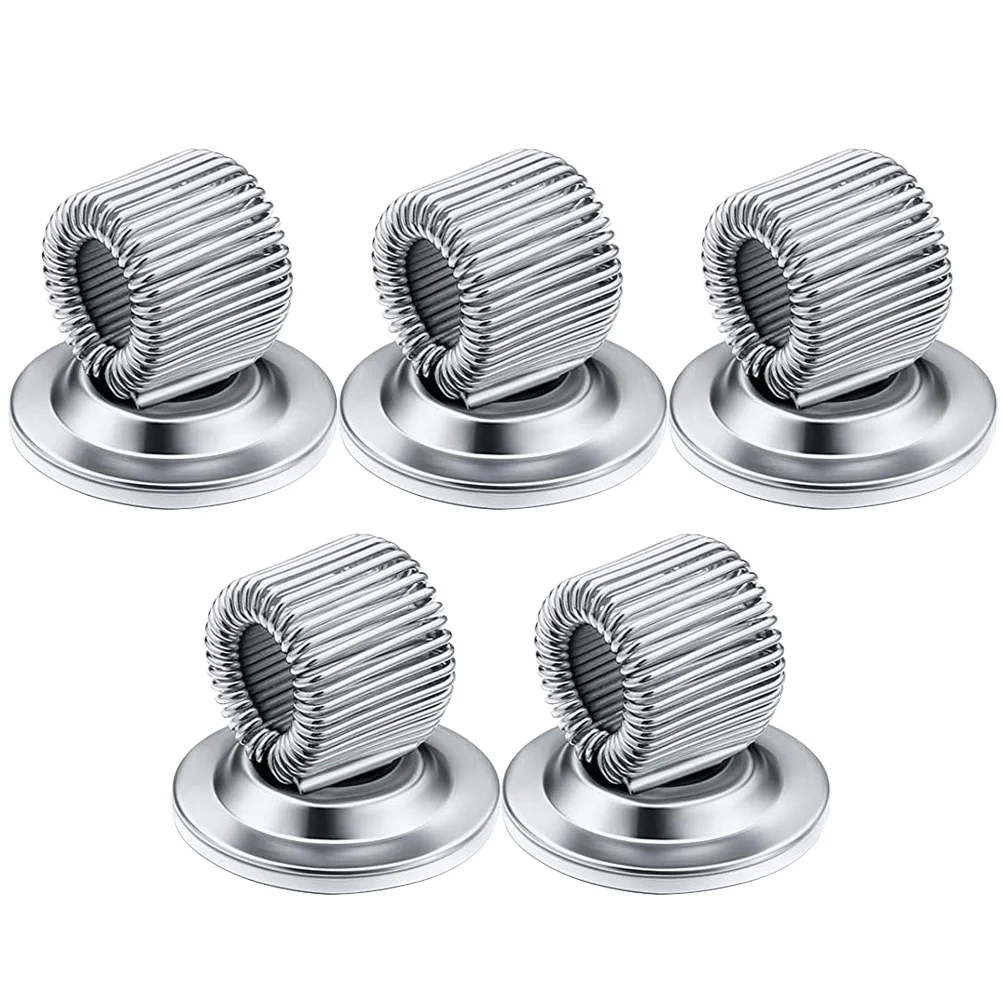 

5 Pcs Metal Fountain Pen Wear-resistant Accessories Compact Holder Sturdy Pencil Iron Hospital Nurse