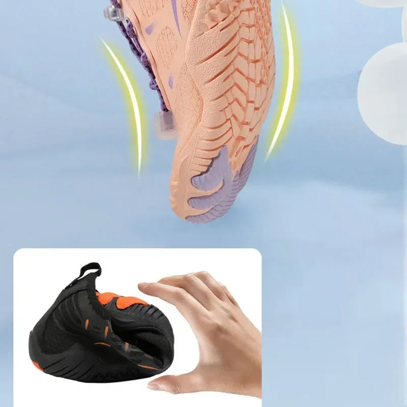 Unisex Quick-Drying Non-Slip Wading Boots Swimming Beach Sneaker Fishing Outdoor River Aqua Shoes