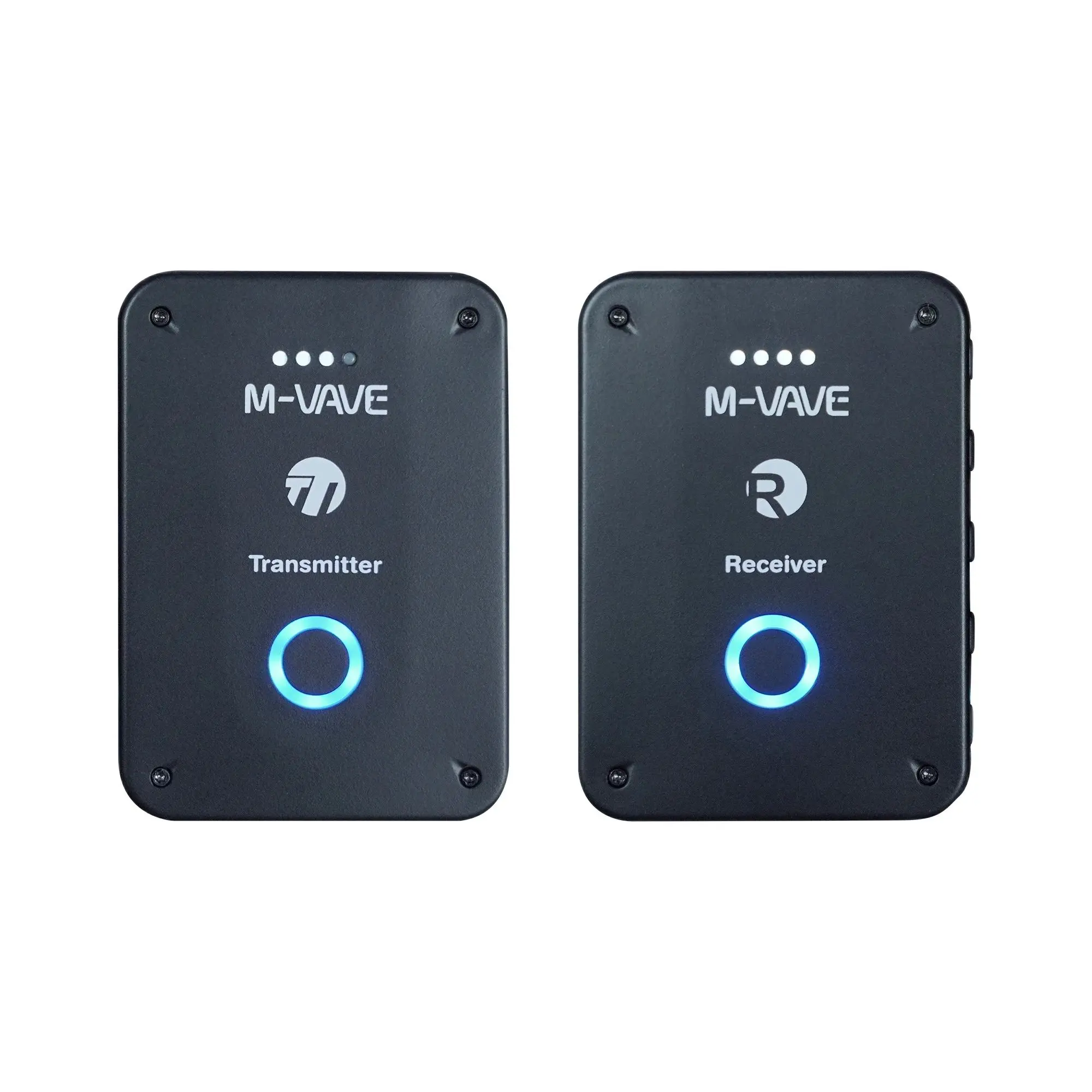 

M-VAVE WP-9 Wireless Monitor System 2.4GHz Earphone System Rechargeable Transmitter Receiver Stereo Mono with Mute Function