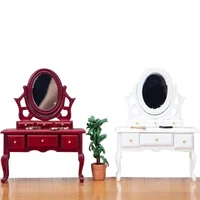 1PCS Dressing Table 1:12 Dollhouse Minatures Model  Accessories 1